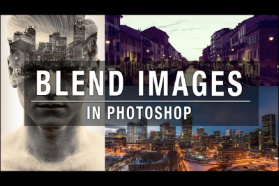 how to mix photos with background in photoshop.