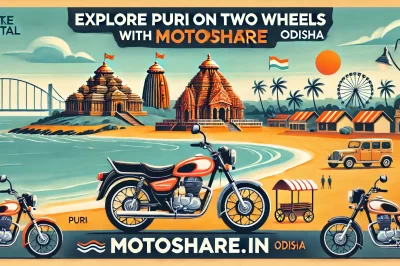 MotoShare Launches Bike Rental Services in Puri, Odisha